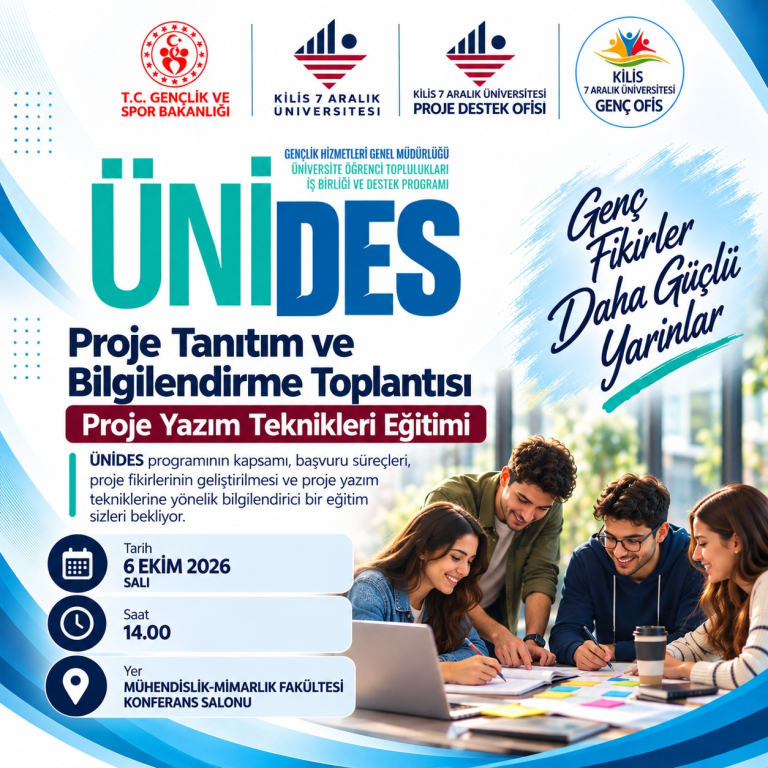 ÜNİDES Proje Bilgilendirme ve Yazma Eğitimi Toplantısı